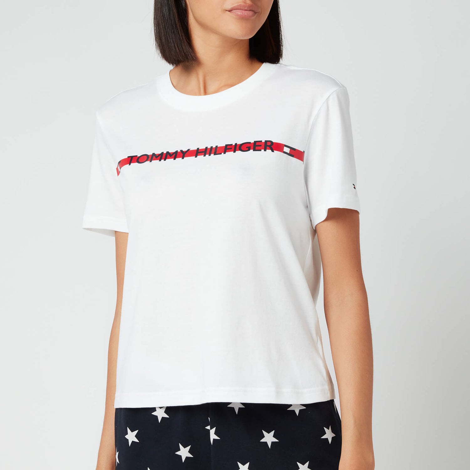 Tommy Hilfiger Women's Short Sleeve T-Shirt - White