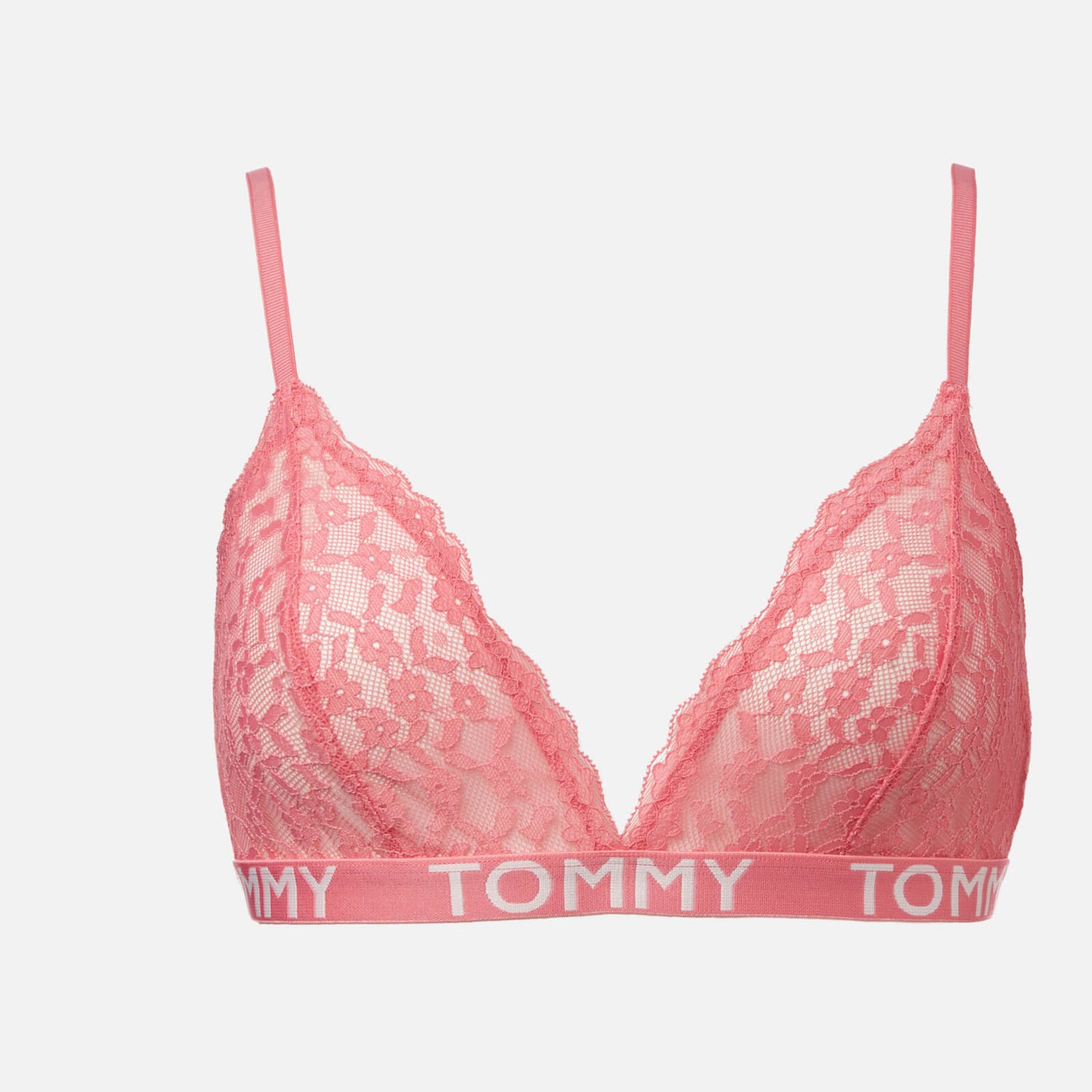 Tommy Hilfiger Women's Lace Triangle Bra - Hamptons Pink -