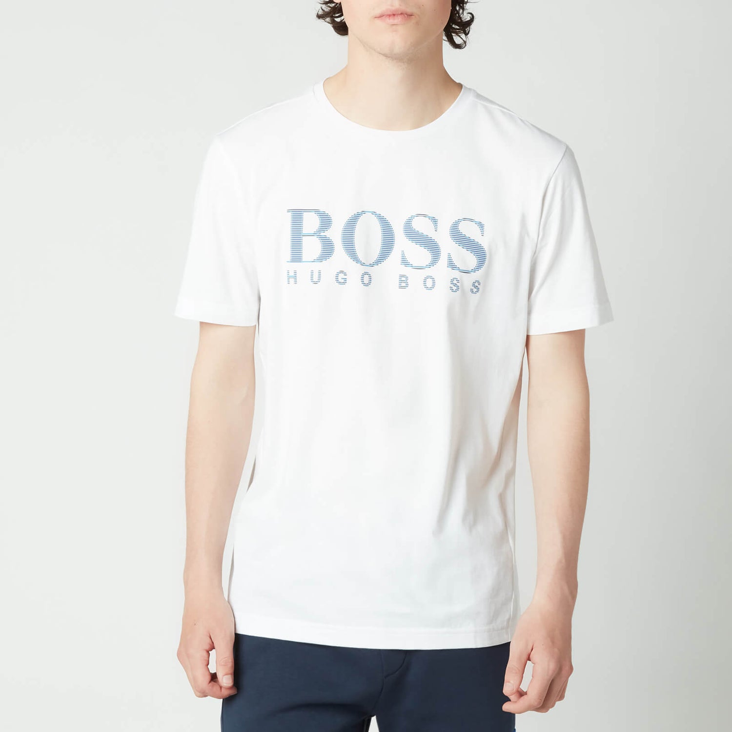BOSS Athleisure Men's Tee 5 T-Shirt - White