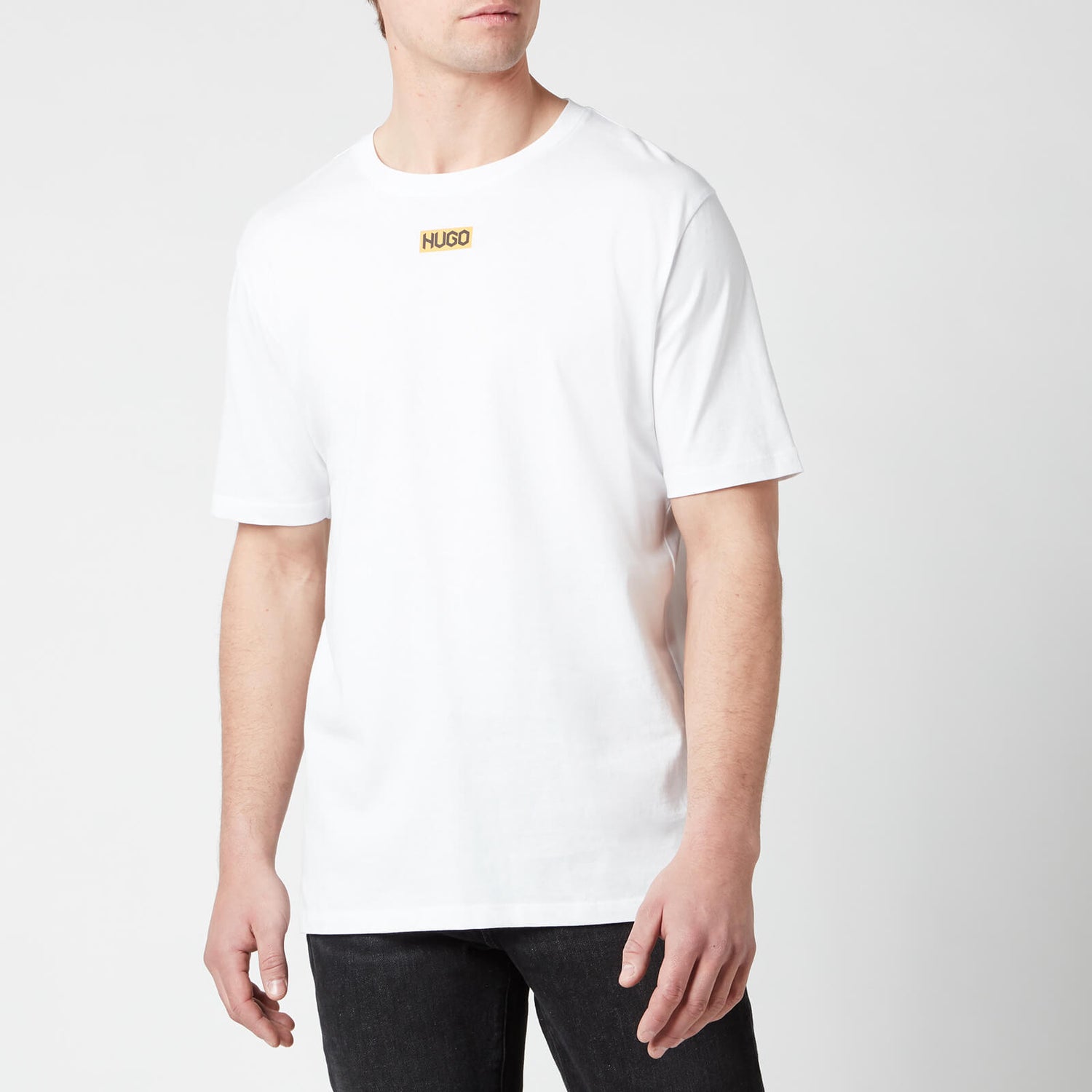 HUGO Men's Durned212 T-Shirt - White