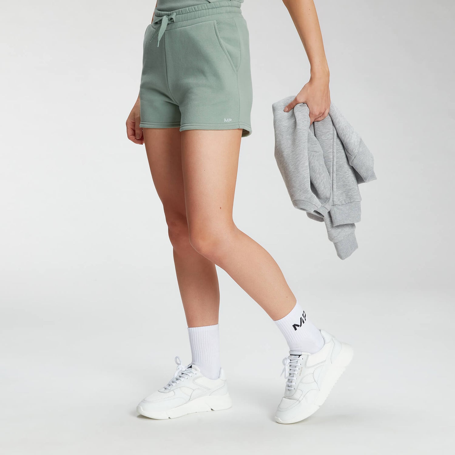 MP Ženske kratke hlače Essentials Lounge - Bledo zelena