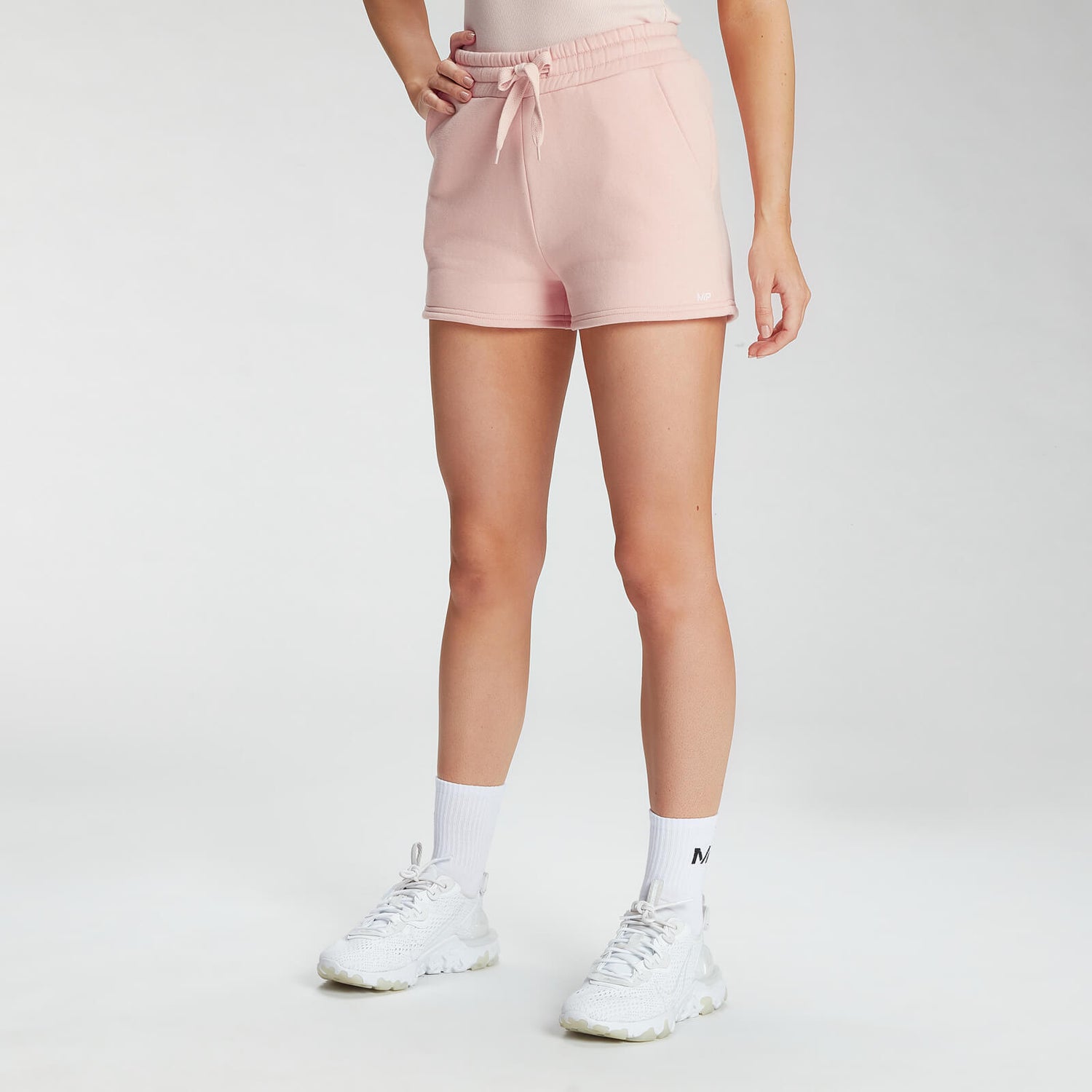 MP Moteriški šortai Essentials Lounge Shorts - Šviesiai rožinės spalvos - XS