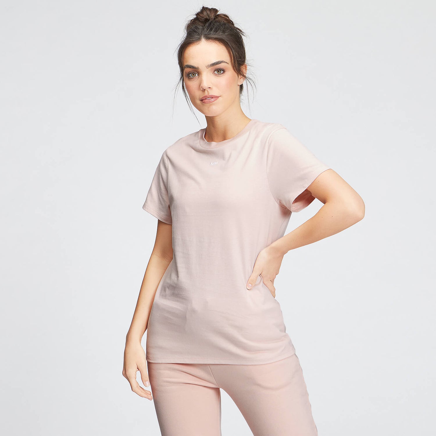 Женская футболка MP Essentials T-Shirt - светло-розовая - XS