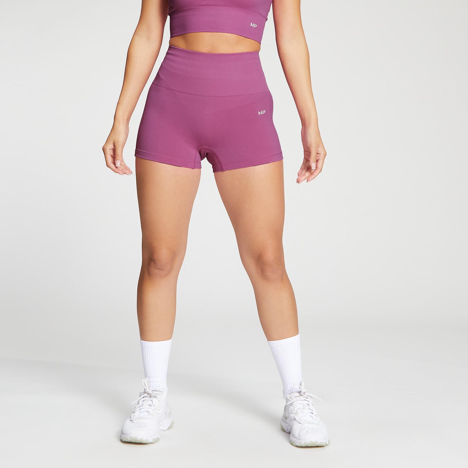 MP Women's Shape Seamless Booty Shorts - Orchid - S