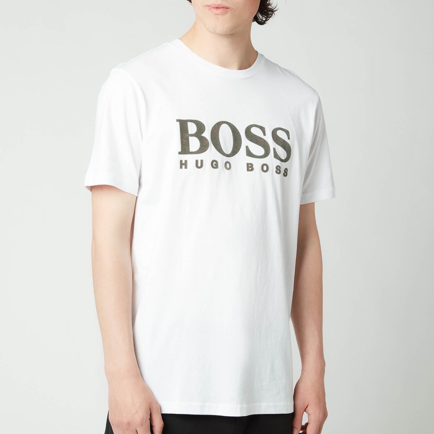 BOSS Casual Men's Tlogo 21 T-Shirt - White