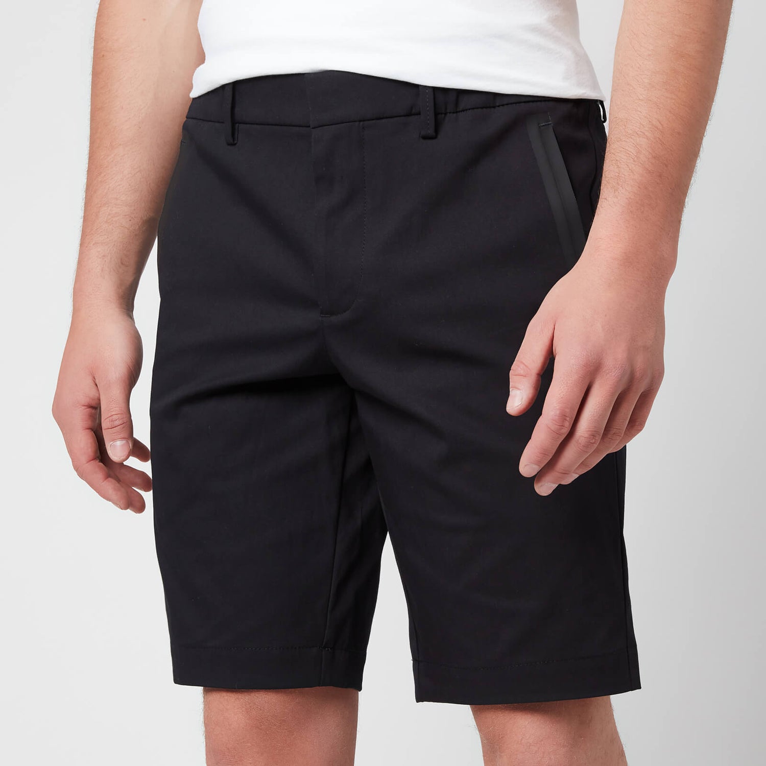 BOSS Athleisure Men's Liem 4 Jersey Slim Fit Shorts - Black