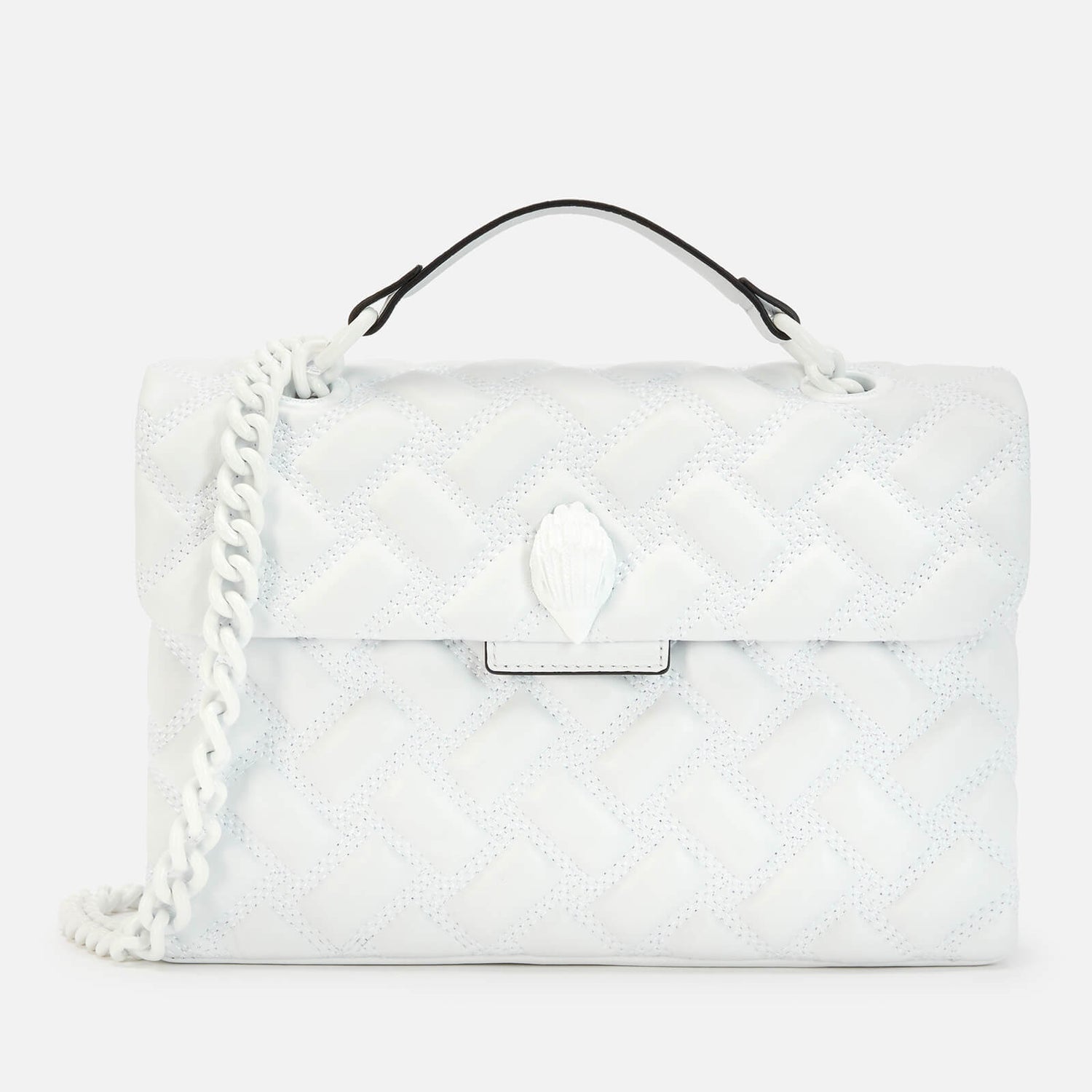 Kurt Geiger London Women's Kensington Drench Bag - White