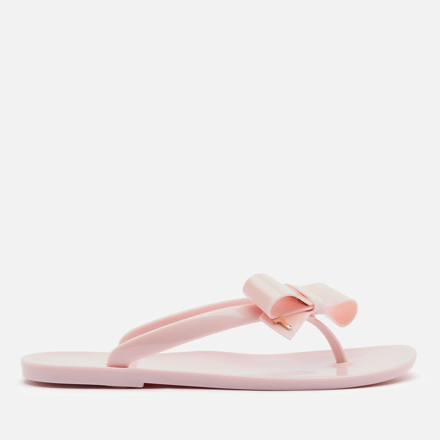 Ted Baker London womens Flip Flop sandal Cream Ankle Strap Bow Designer  Thong 41 | eBay