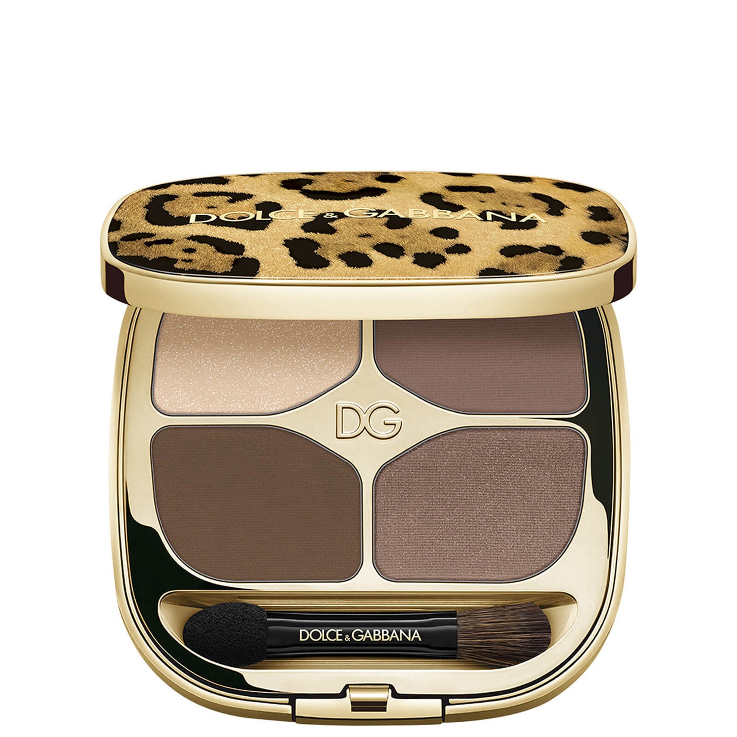 Dolce&Gabbana Felineyes Intense Eyeshadow Quad set di ombretti - Sweet Cocoa 2 4,8 g