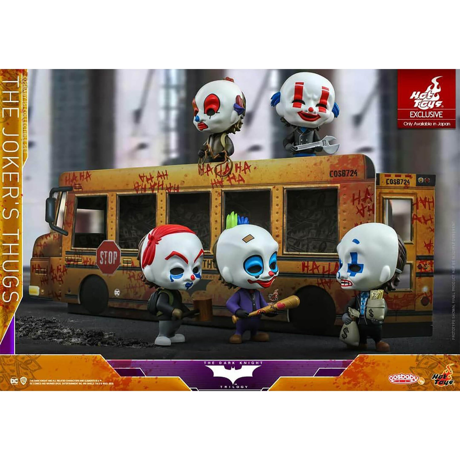 Hot Toys Cosbaby DC Comics The Dark Knight (Size S) - The