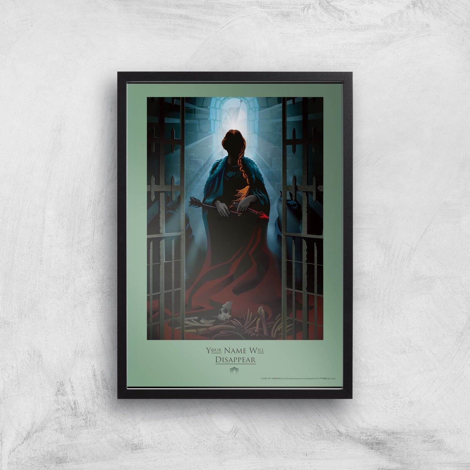 Game of Thrones Disappear Giclee Art Print