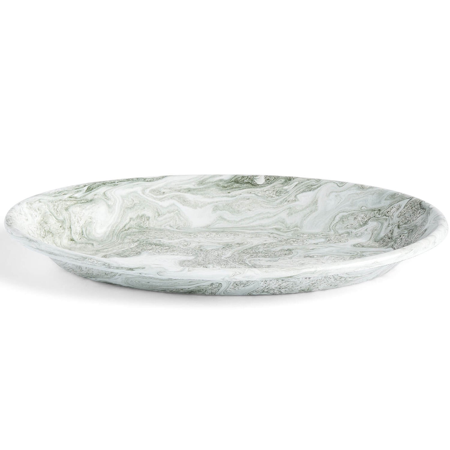 HAY Soft Ice Oval Dish - Green