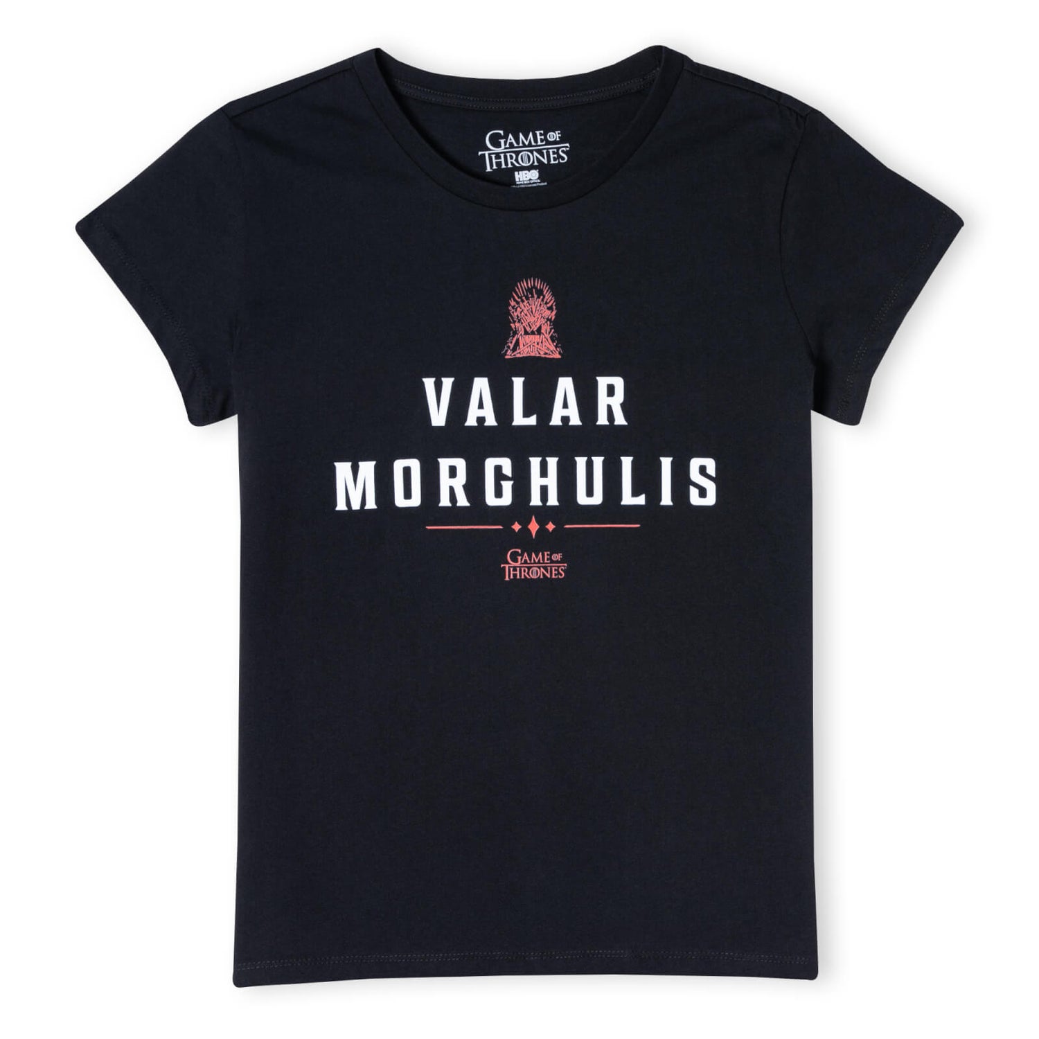 Game of Thrones Valar Morghulis Damen T-Shirt - Schwarz