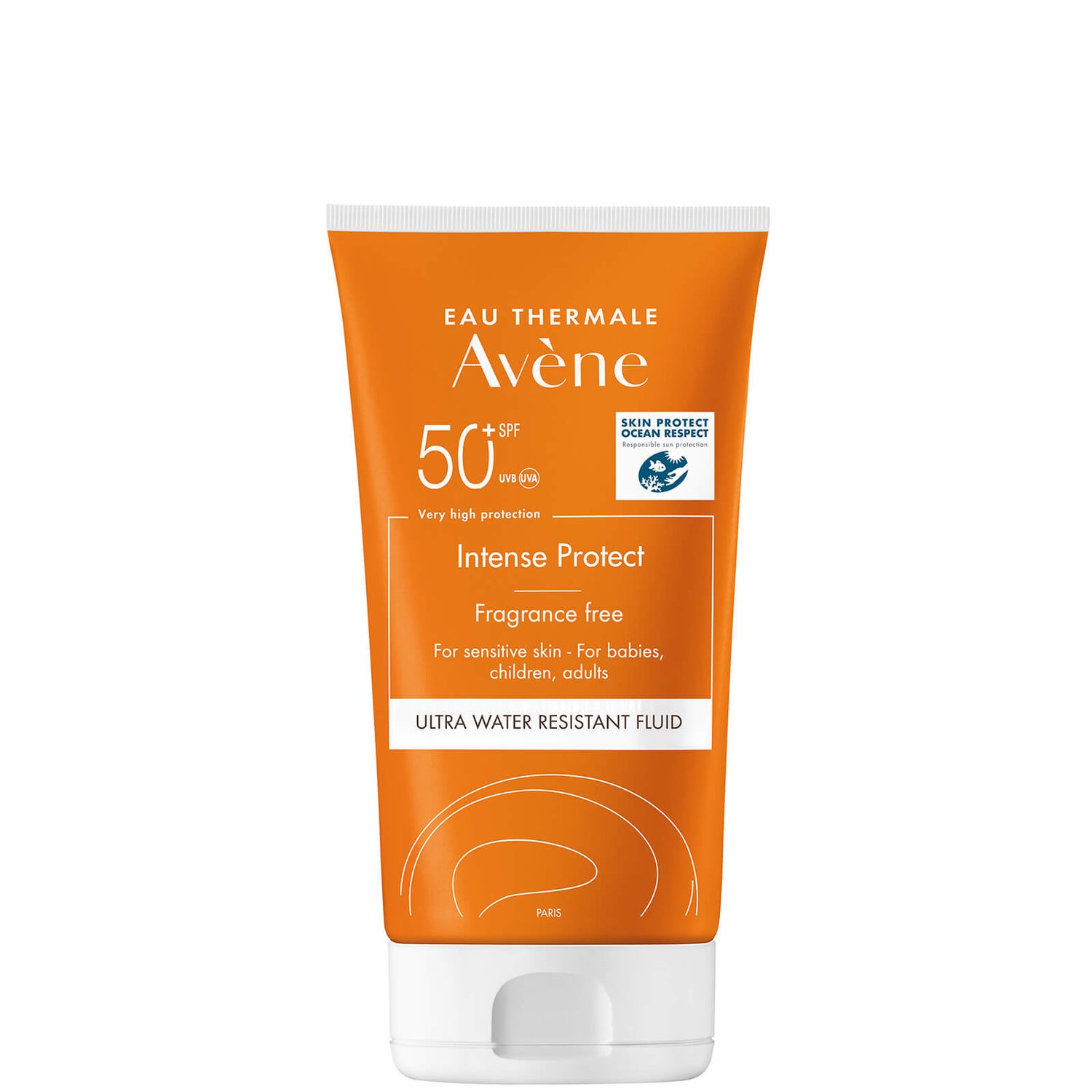 Crème solaire pour peau très sensible Intense Protect SPF 50+ Avène 150 ml