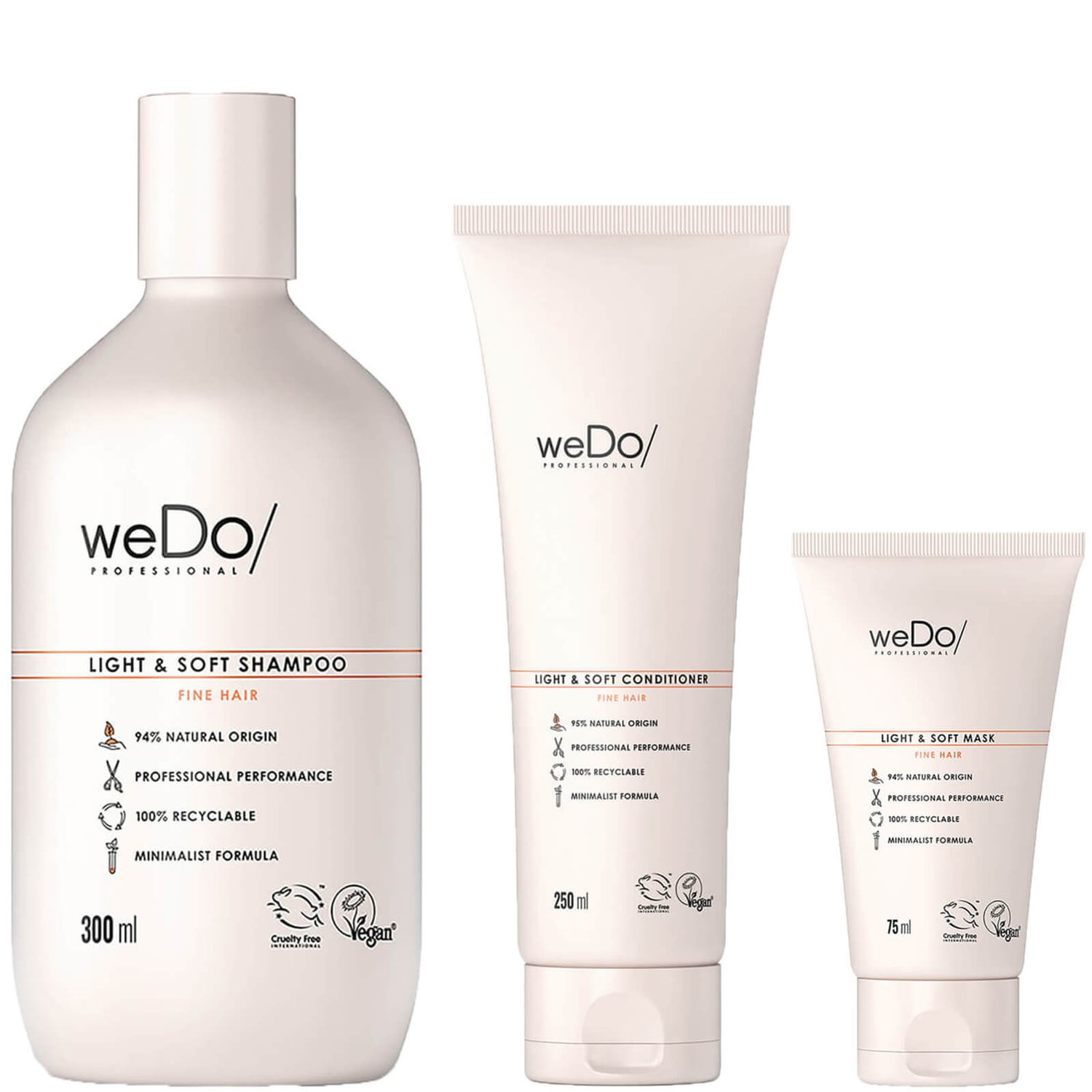 weDo/ Professional Light and Soft Set for Fine Hair