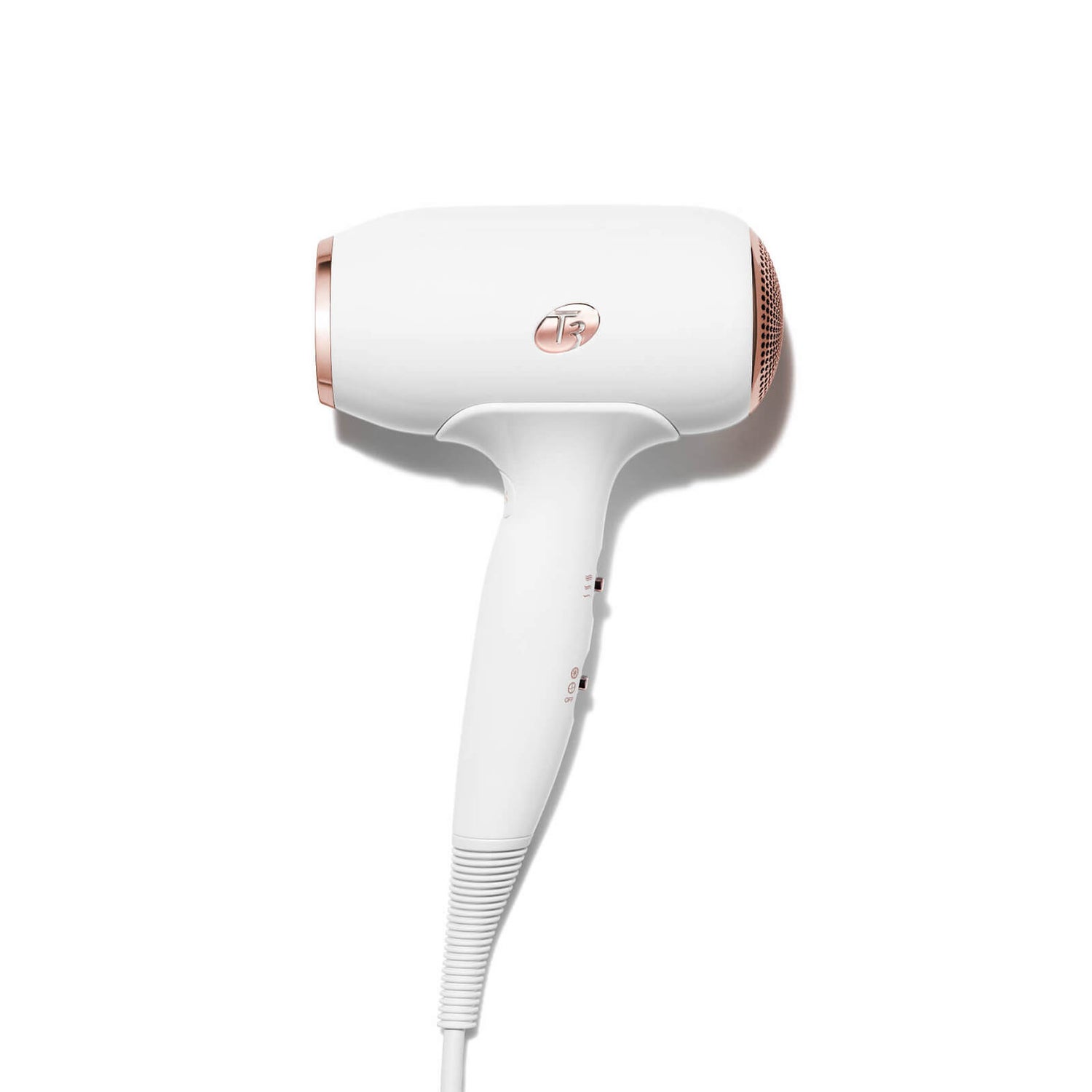 T3 Fit Compact Hair Dryer 1 count - White Rose-Gold