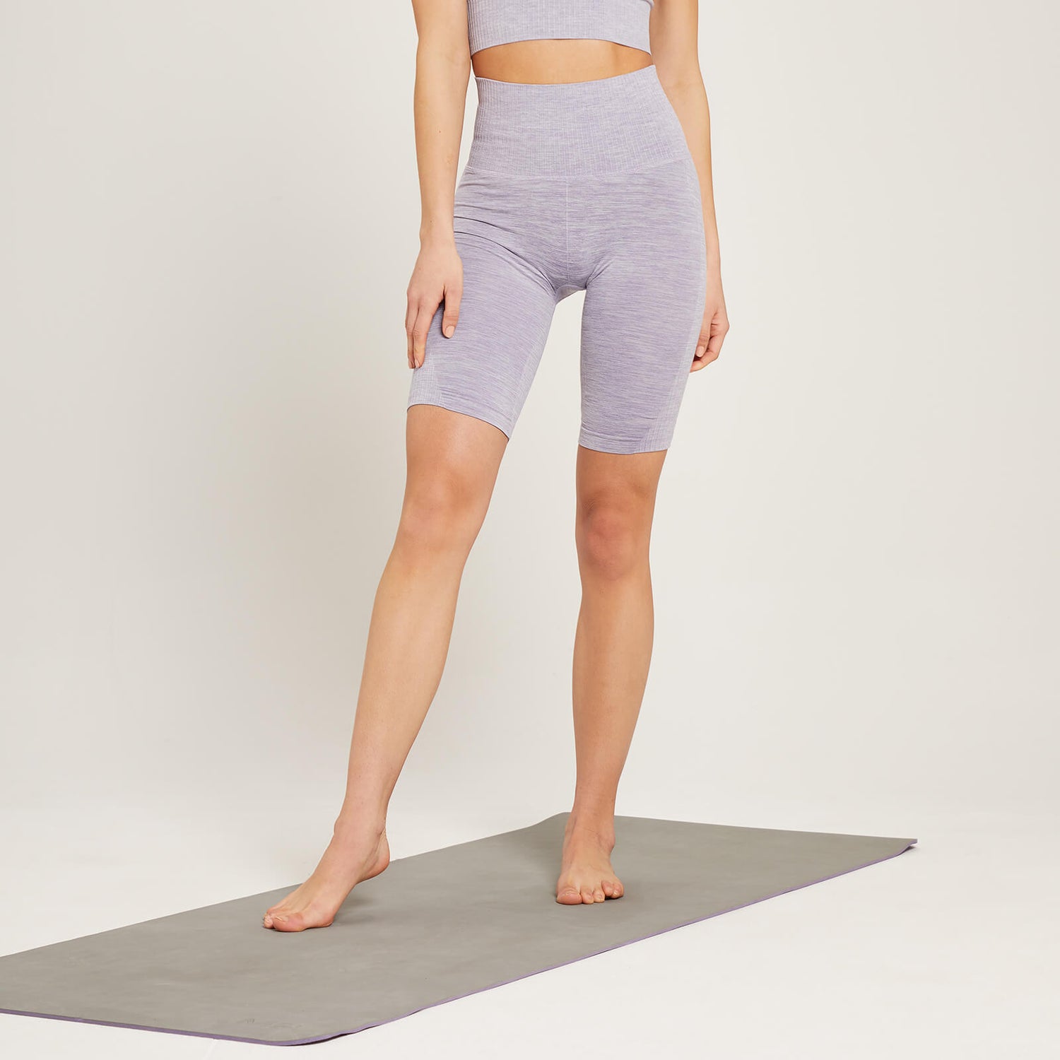 MP Composure Seamless cykelshorts til kvinder - Smokey Purple - S