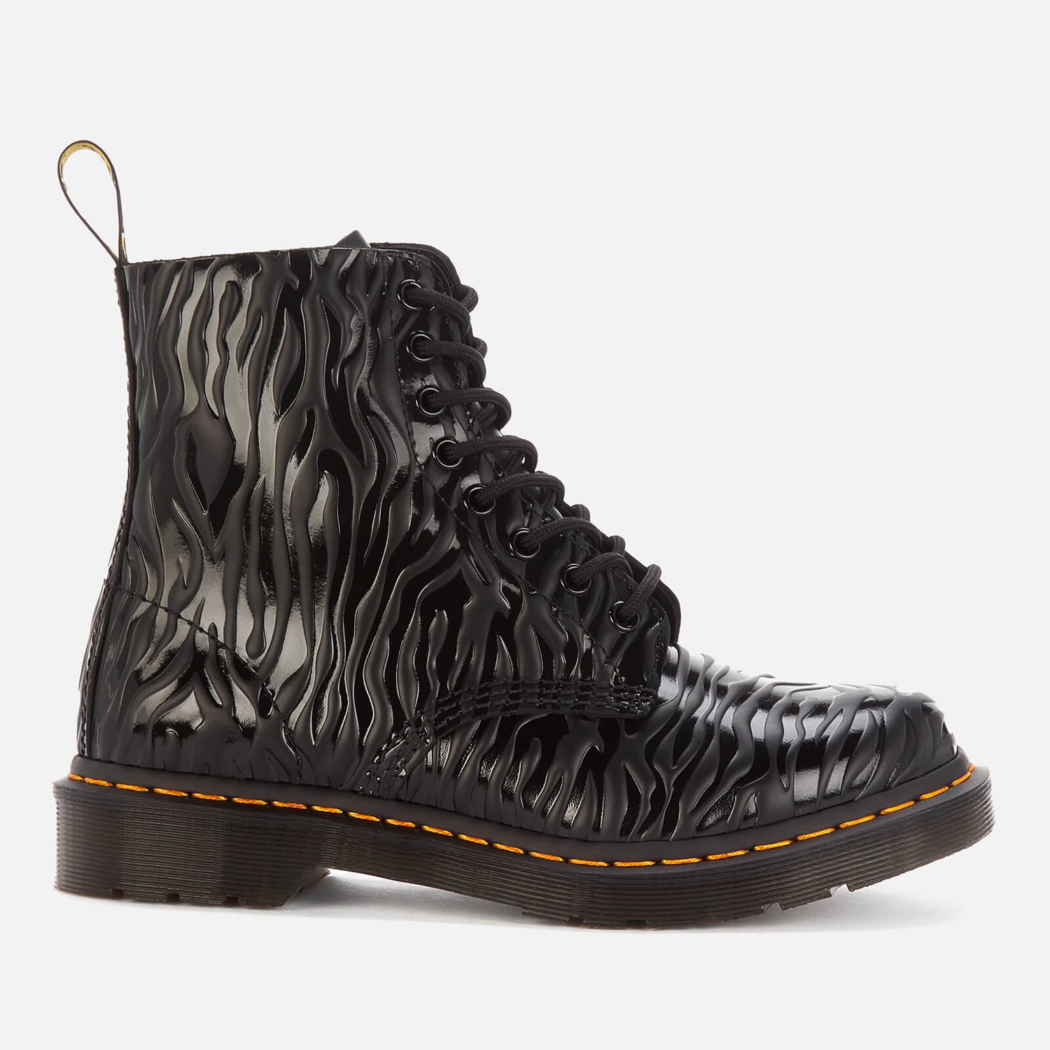 Dr. Martens Women's 1460 Embossed Leather Pascal Boots - Black Zebra
