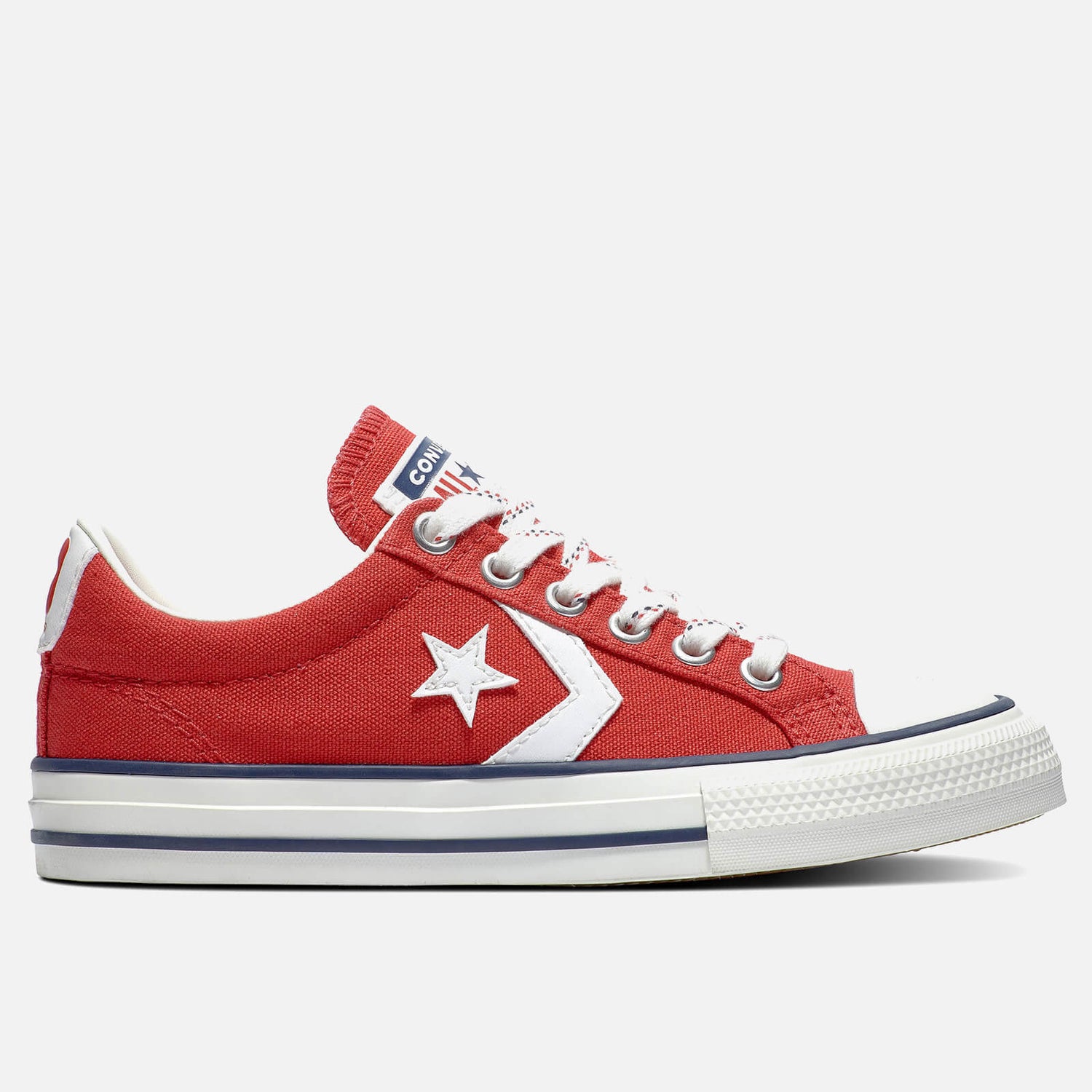 Converse Kids' Star Player Ox Trainers - Enamel Red