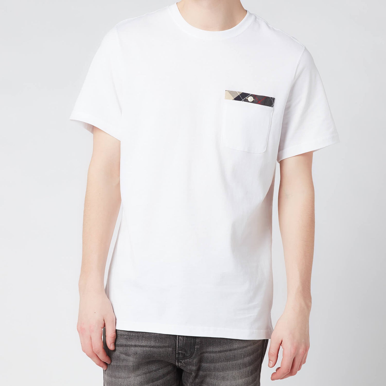 Barbour Heritage Men's Durness T-Shirt - White - S