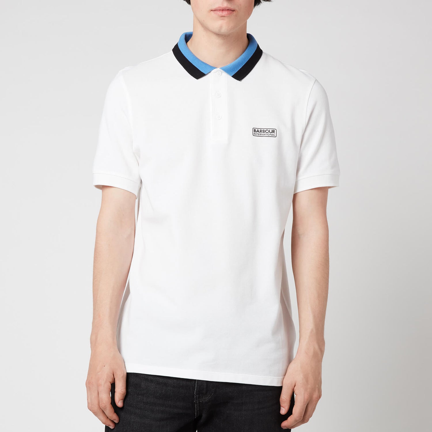 Barbour International Men's Ampere Polo Shirt - White