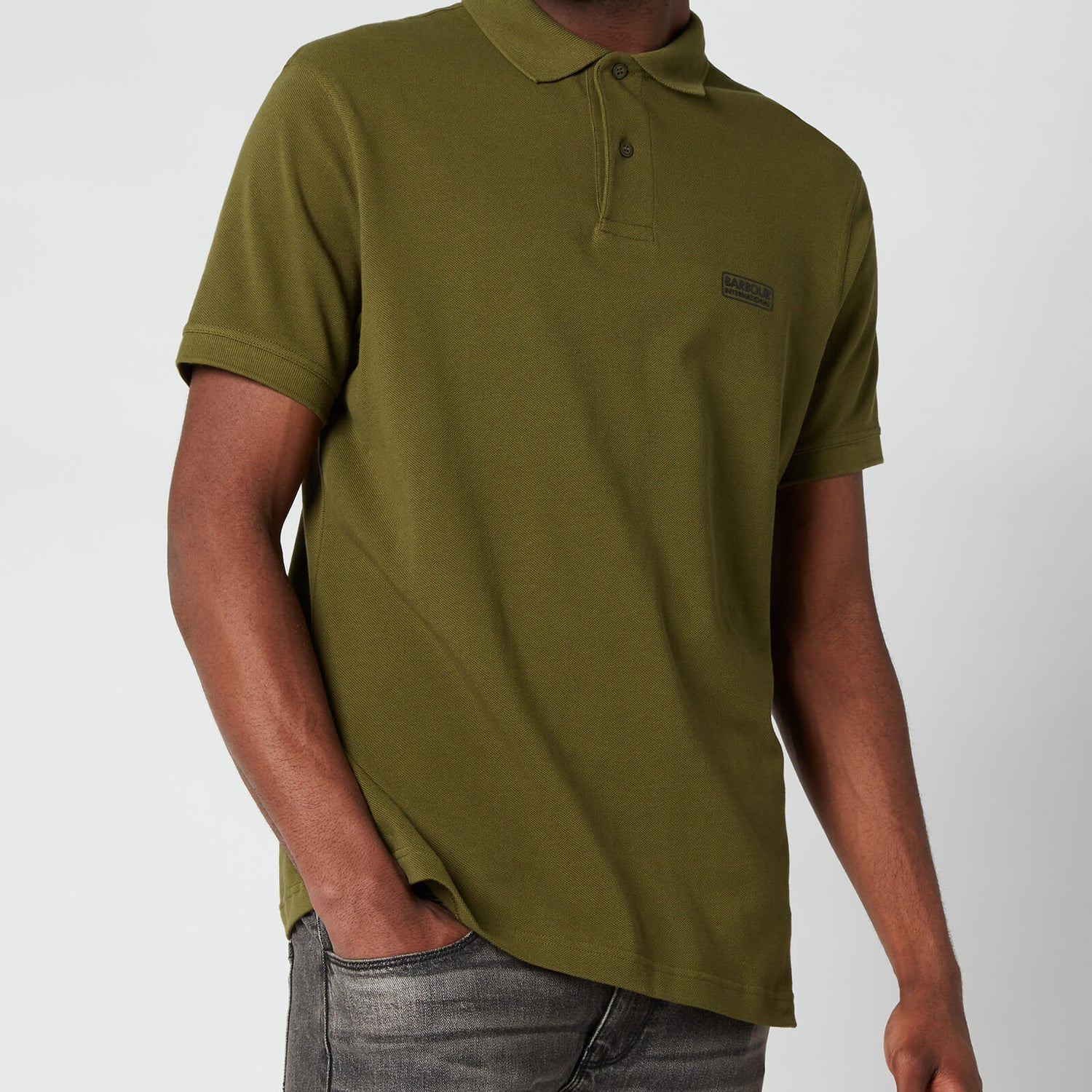 Barbour International Men's Essential Polo Shirt - Green