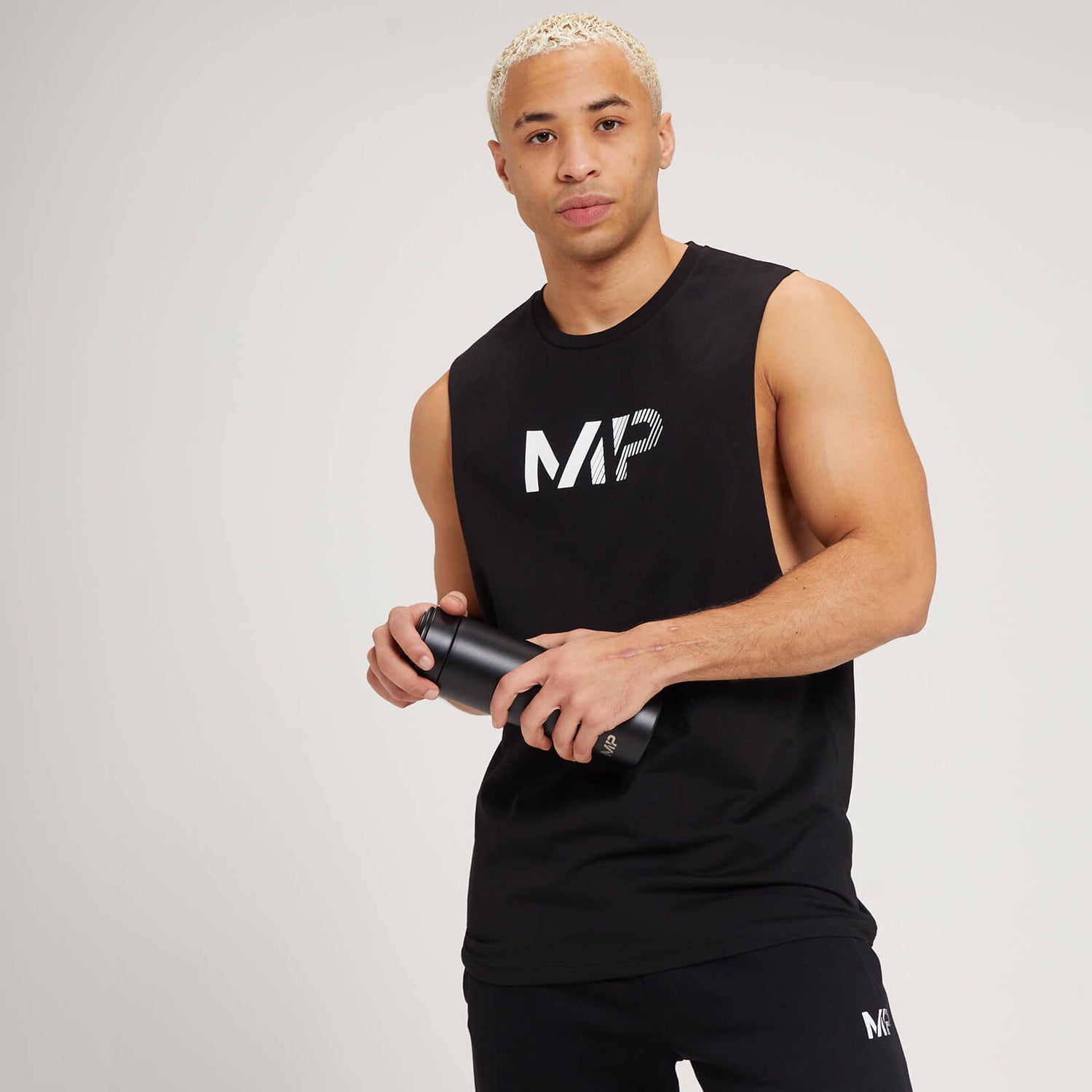 Débardeur MP Fade Graphic pour hommes – Noir