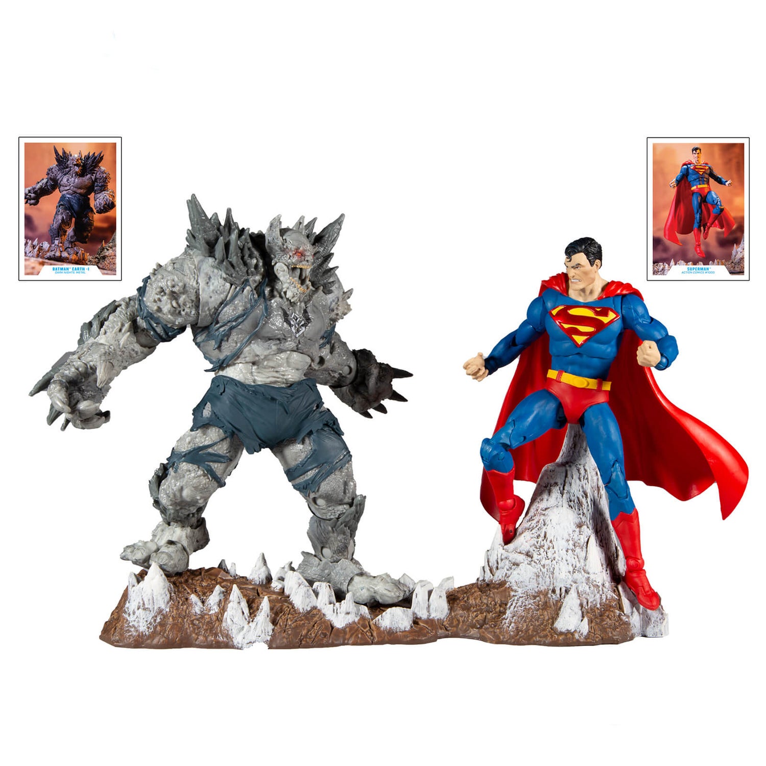McFarlane DC Collector Multipack - Figurine articulée 18 cm Superman Vs Devastator