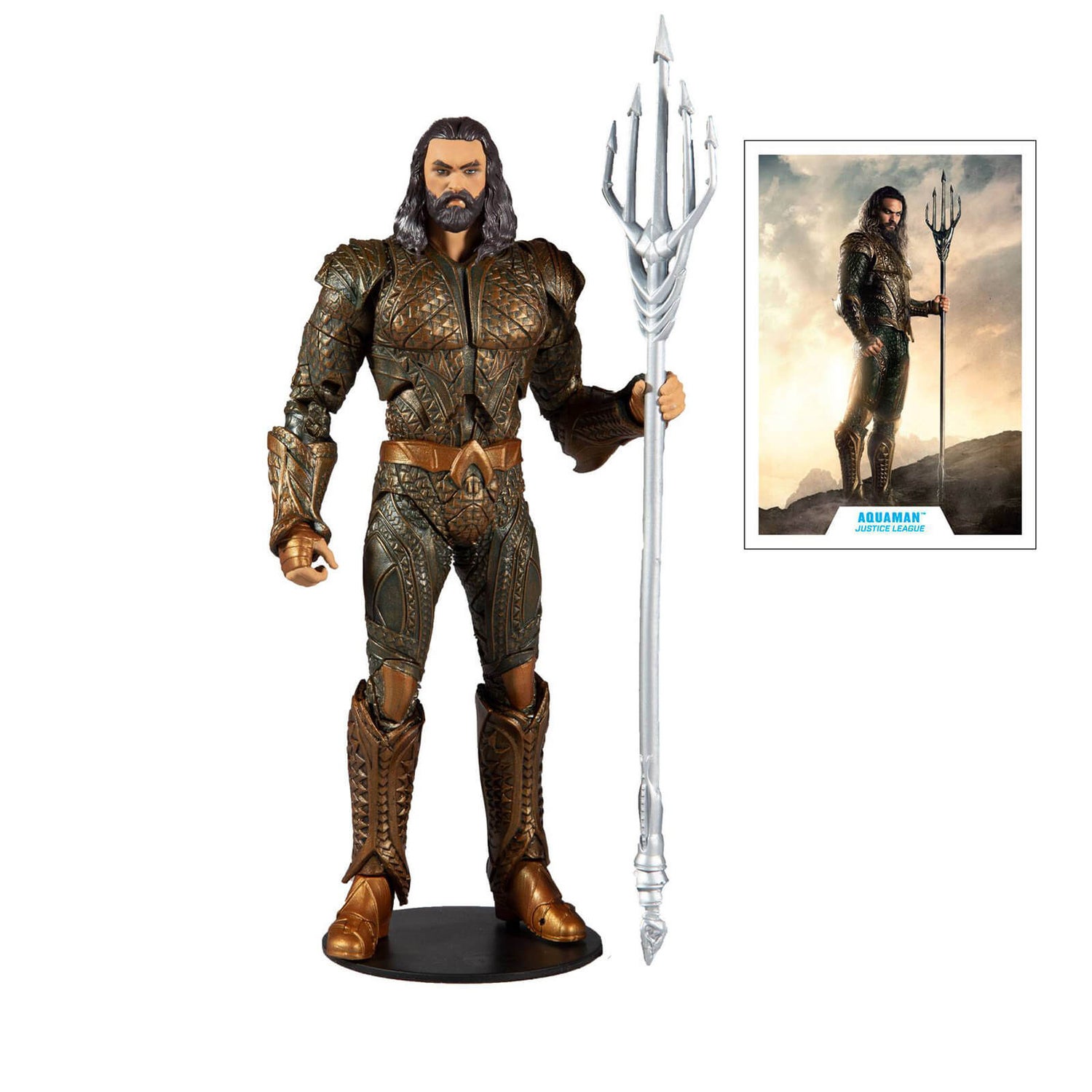 McFarlane DC Film Justice League - Figurine articulée 18 cm Aquaman