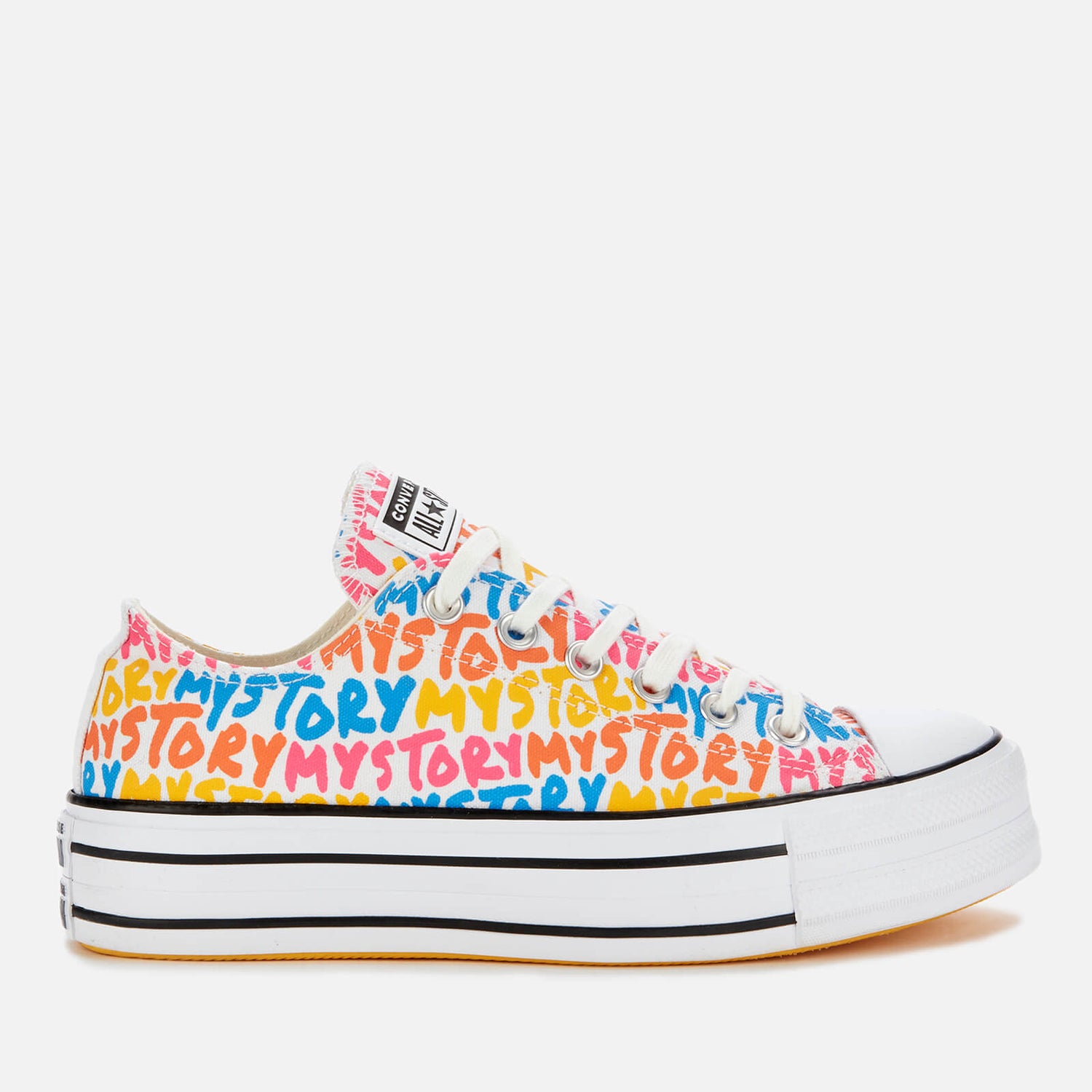 Converse Women's Chuck Taylor All Star My Story Platform Ox Trainers - Multi