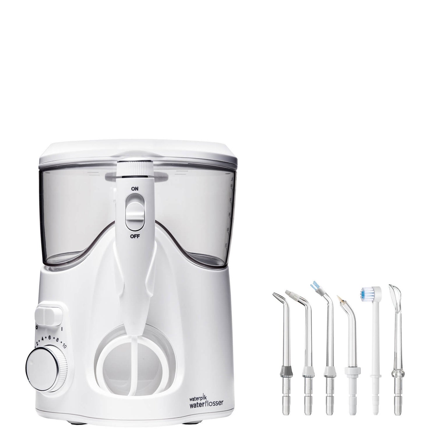 Waterpik (WP-150UK) Ultra Plus Dental Plaque Removal Water Flosser Tool with 5 Tips and Advanced 10 Pressure Control System