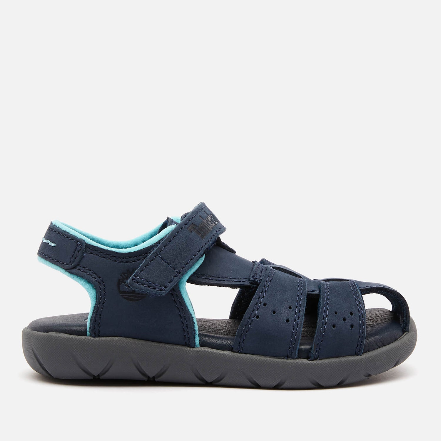 Timberland Toddlers' Nubble Leather Fisherman Sandals - Navy Nubuck