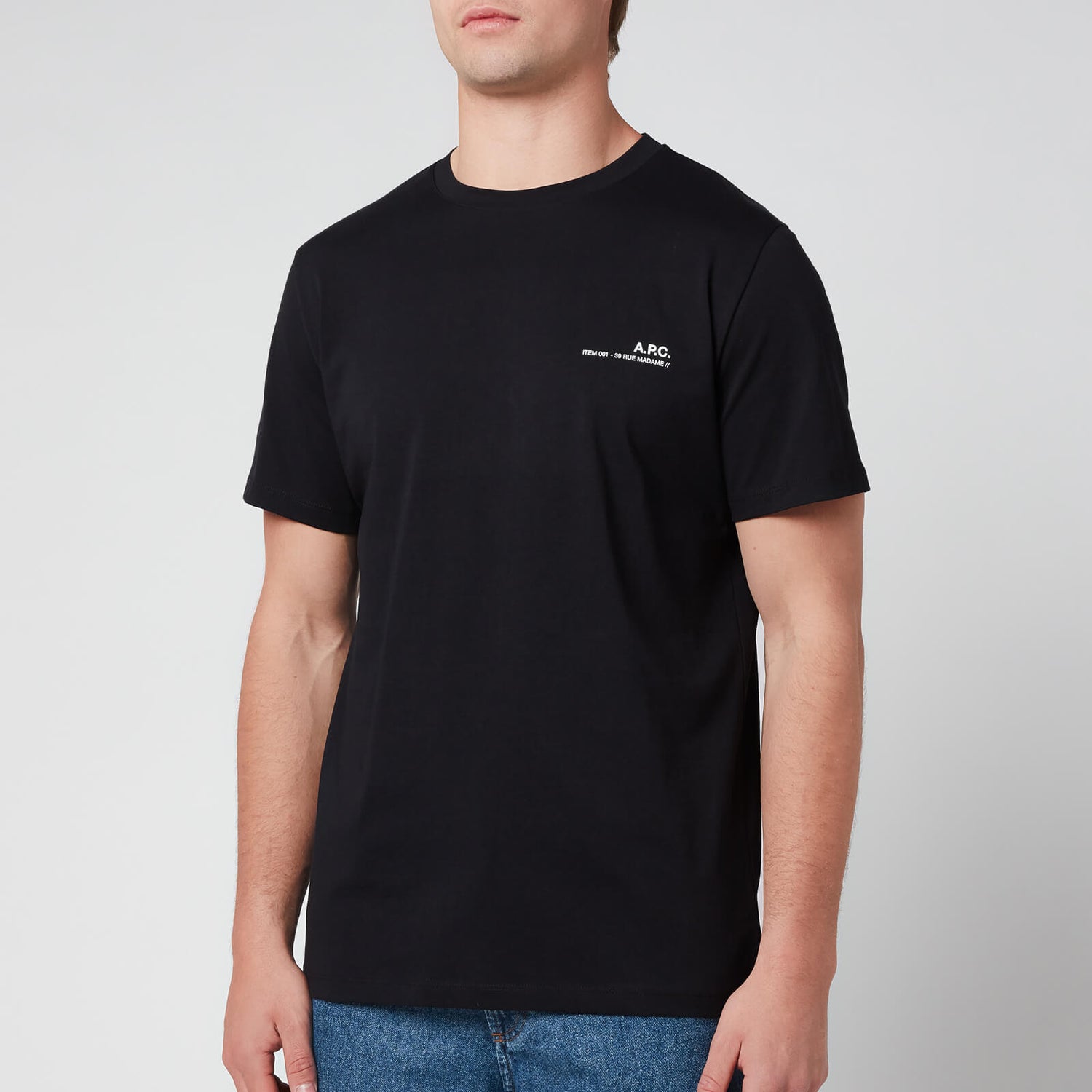 A.P.C. Men's Item T-Shirt - Black - S