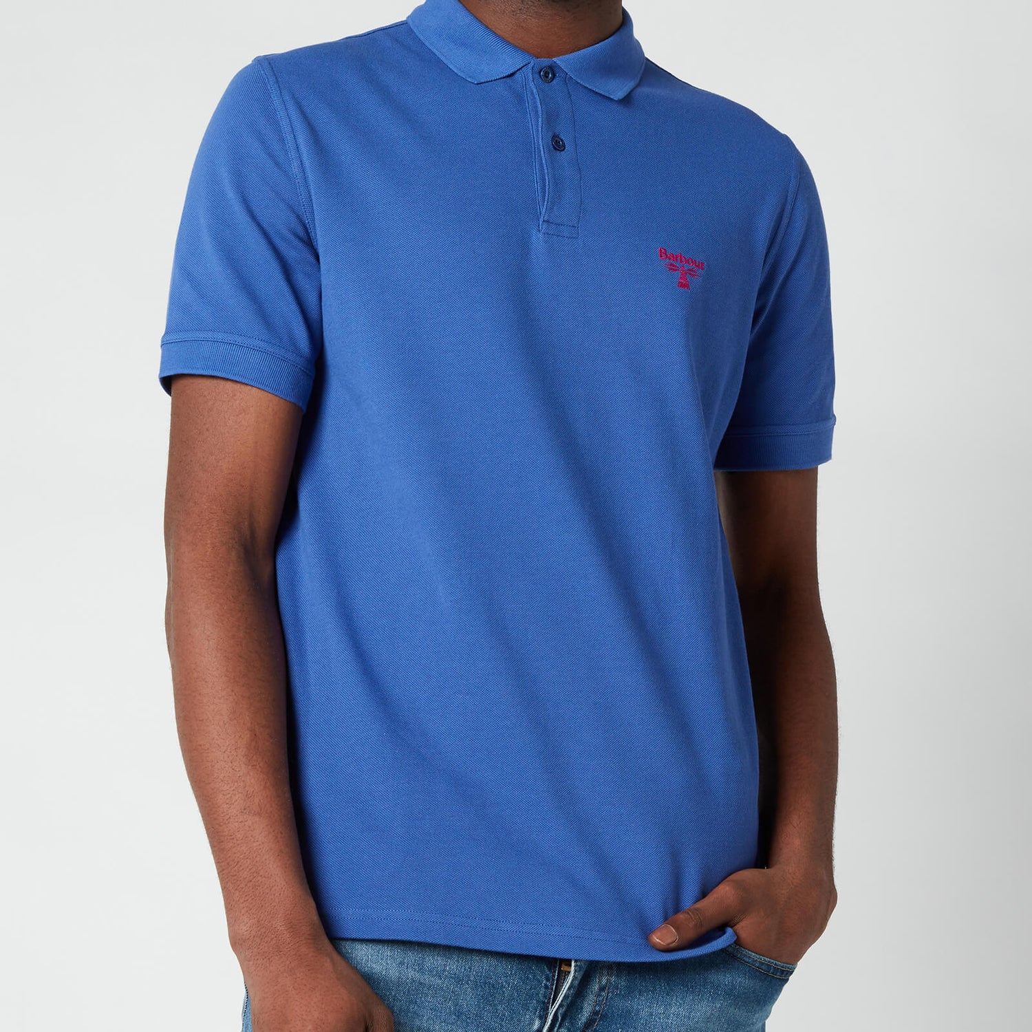Barbour Beacon Men's Polo Shirt - Atlantic Blue