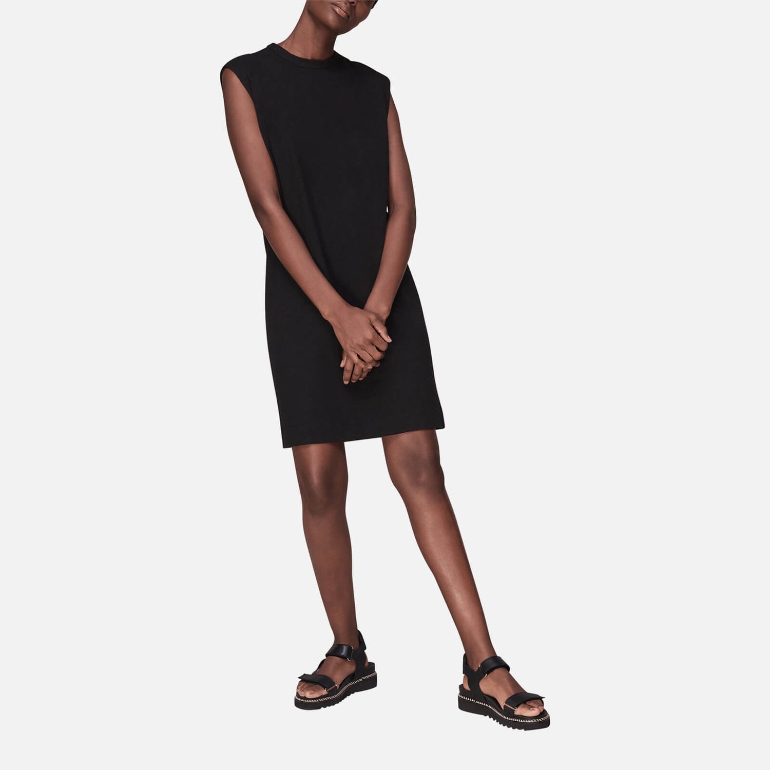 Whistles Women's Easy Minimal Dress - Black