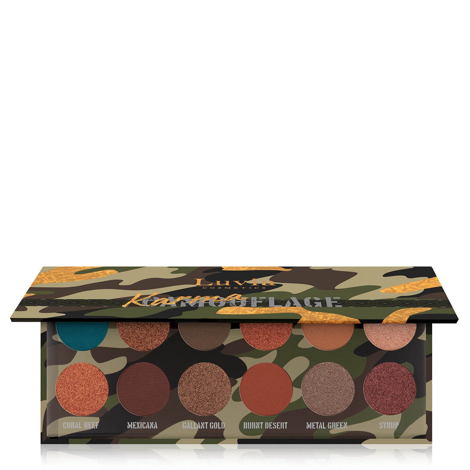 Luvia Karmaflage Eyeshadow Palette | Free US Shipping | lookfantastic