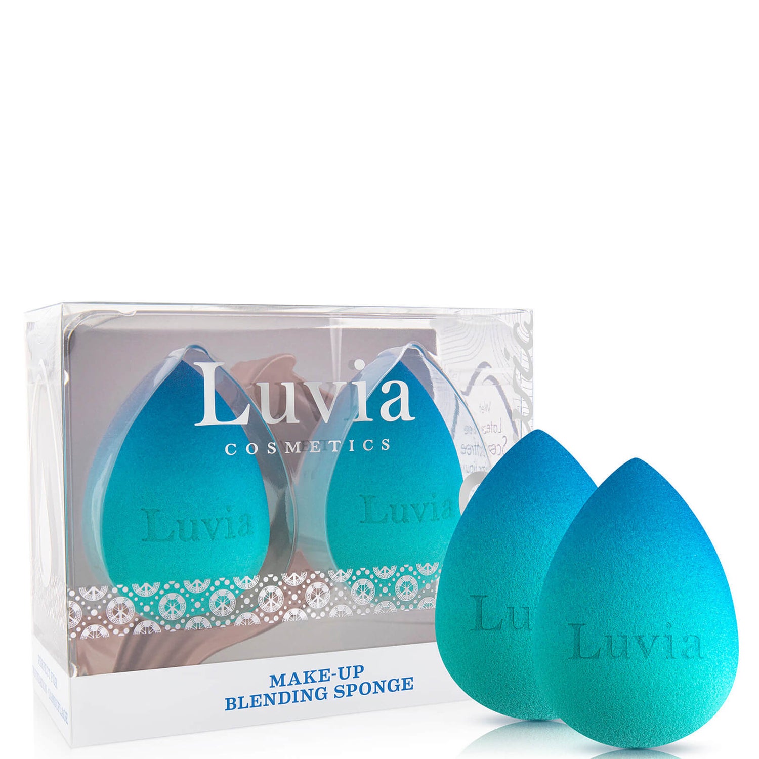 Luvia Make-up Blending Sponge Set - Blue Lagoon