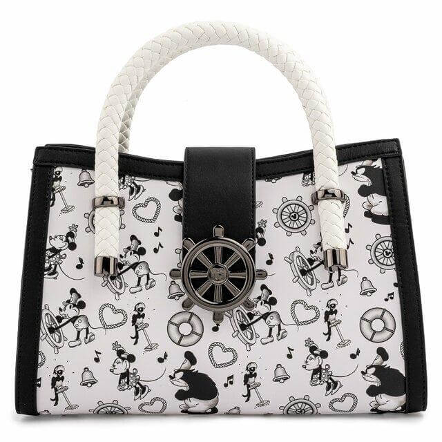 Loungefly Disney Steamboat Willie Music Cruise Cross Body Bag Merchandise Zavvi UK