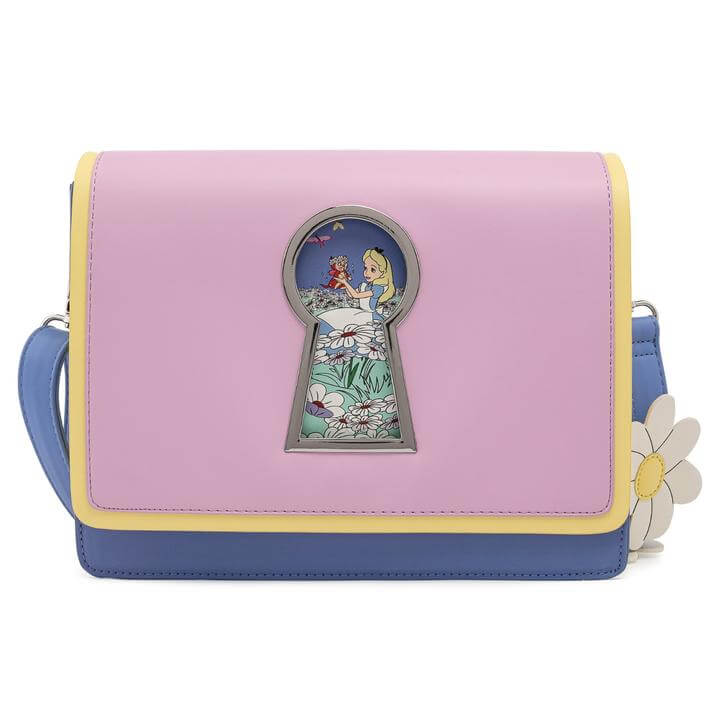 Loungefly Disney Alice In Wonderland Key Hole Cross Body Bag