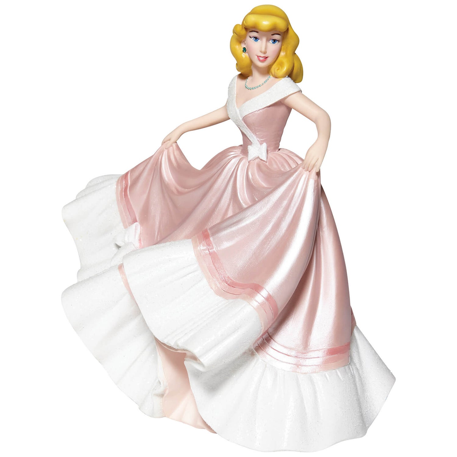 Disney Cinderella Pink Dress Couture Figure