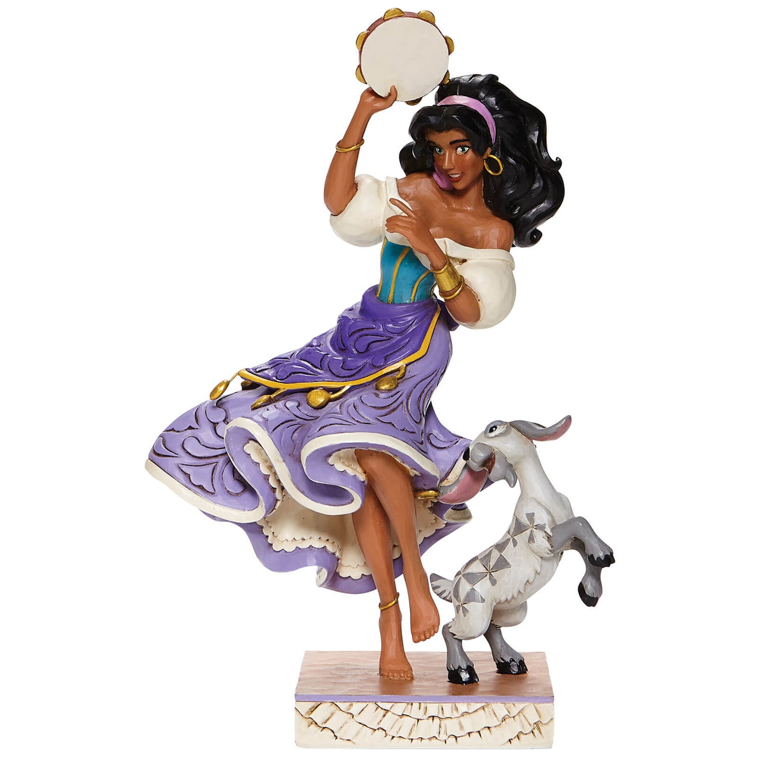 Disney Esmeralda und Djali Figur