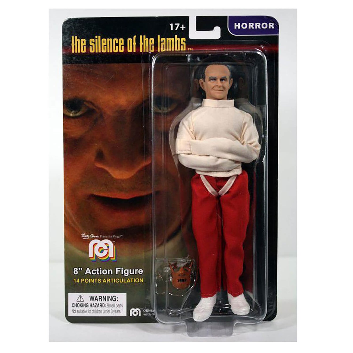 Mego Silence of the Lambs Hannibal Lecter in Straight Jacket 8" Figure