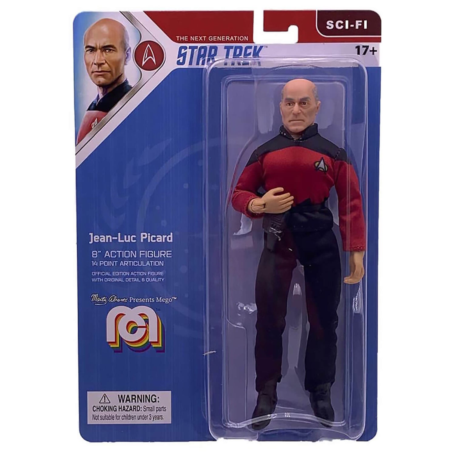 Mego 20 cm Figuur - Star Trek - Capt. Picard