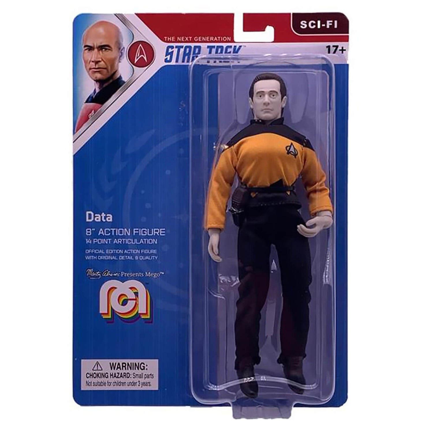 Mego 8" Figure - Star Trek - Data