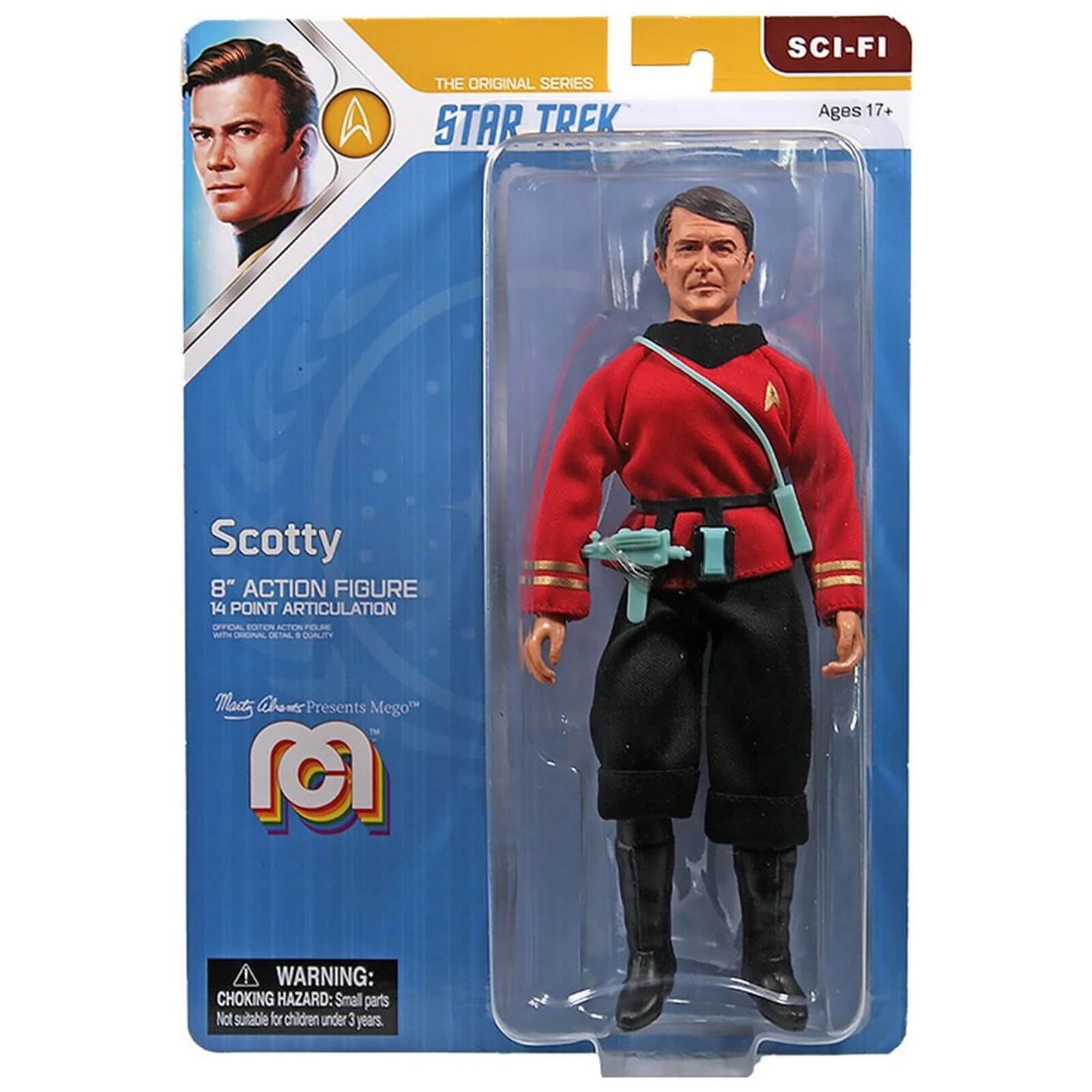 Mego 8" Figure - Star Trek Scotty