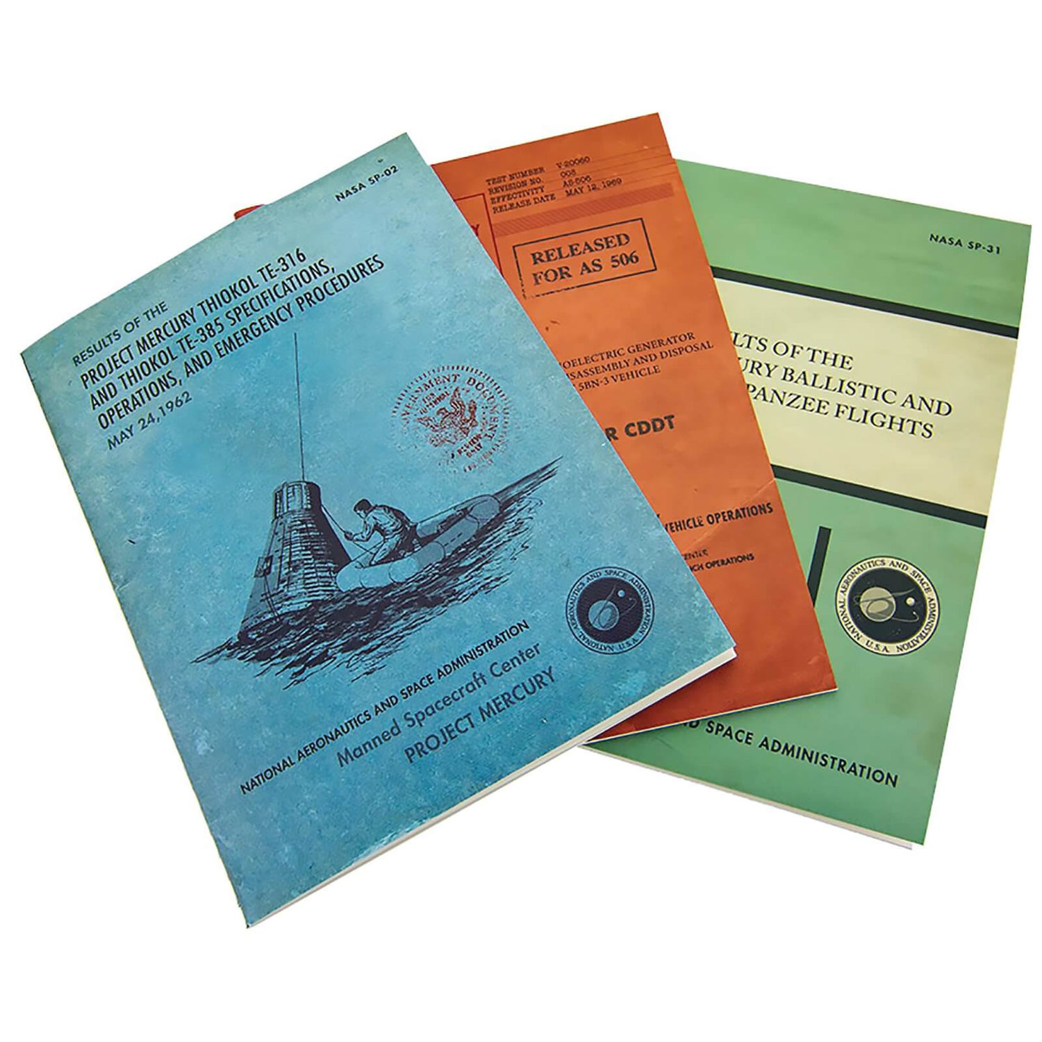 Coop NASA Softcover Journals Set of 3