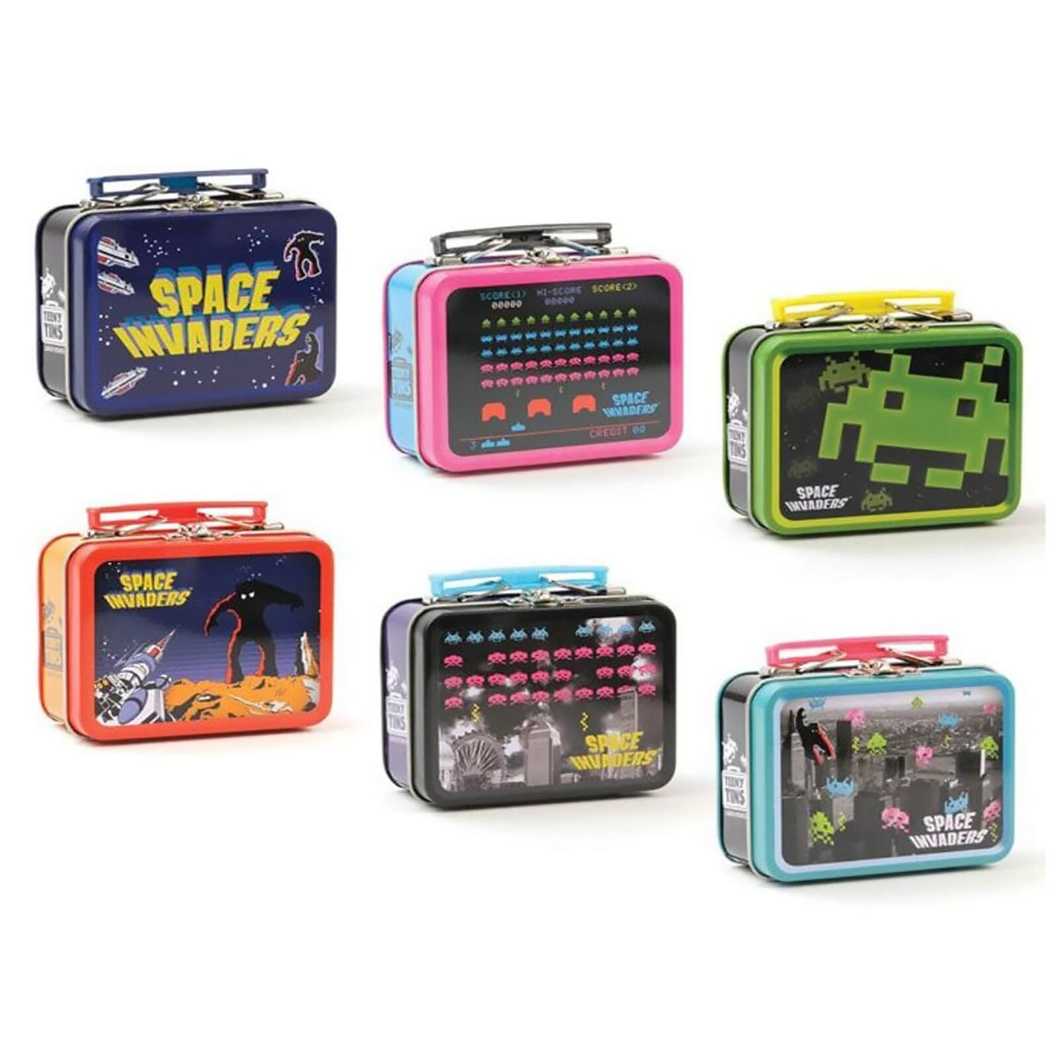 Coop Space Invaders Teeny Tins - Assortment