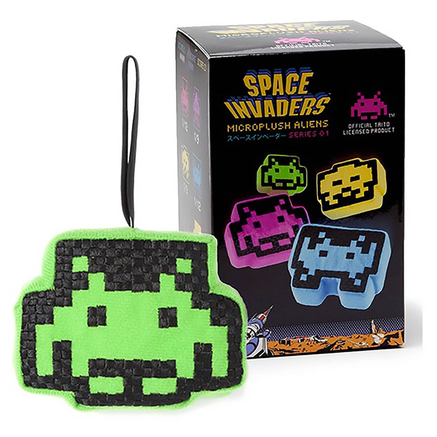 Coop Space Invaders Pluche