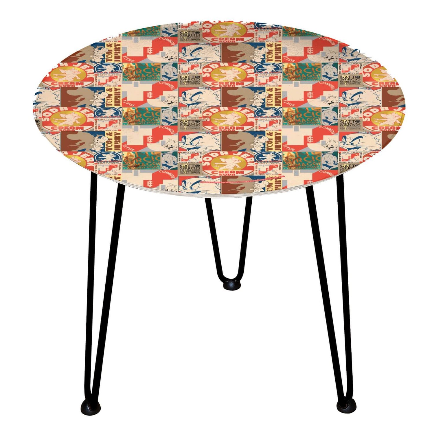 Decorsome x Tom & Jerry Wooden Side Table