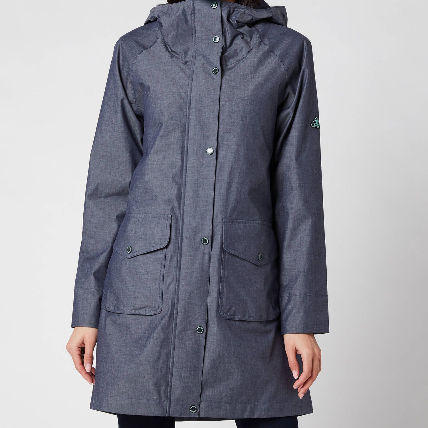Barbour Women's Padstow Jacket - Chambray Marl/Navy